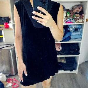 Escada velvet dress size 4
